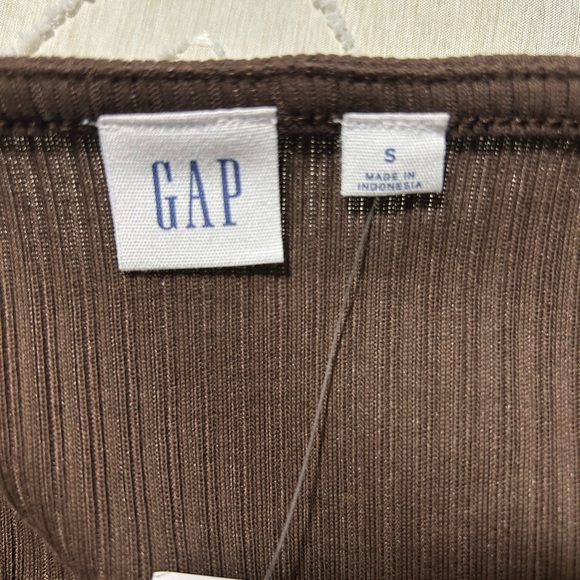 Gap Ribbed Asymmetrical Midi Dress SOLD OUT - Picture 7 of 7